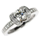 Tiffany Ring Pt950 0.52Ct