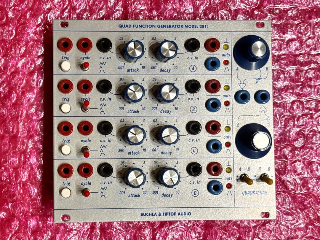 Modular Synthesizer Buchla Quad Function Generator 281T