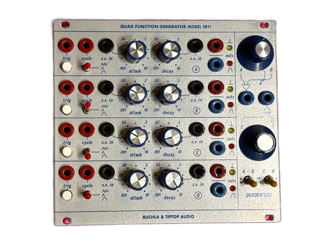 Modular Synthesizer Buchla Quad Function Generator 281T