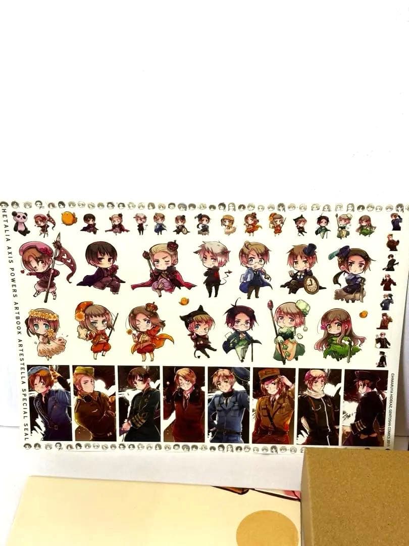 Illustrations Axis Powers Artbook Artestella