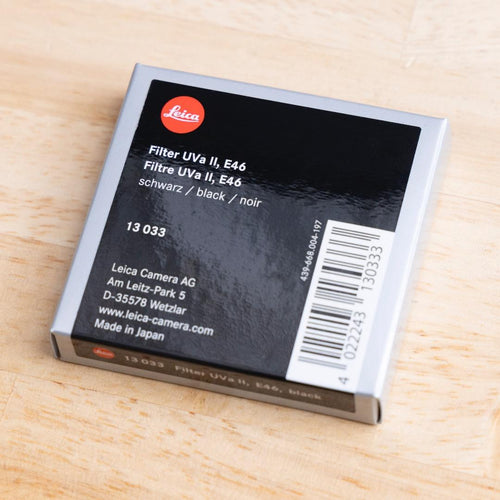 Leica Uv -Cut Filter E46 Uva Ii 13033