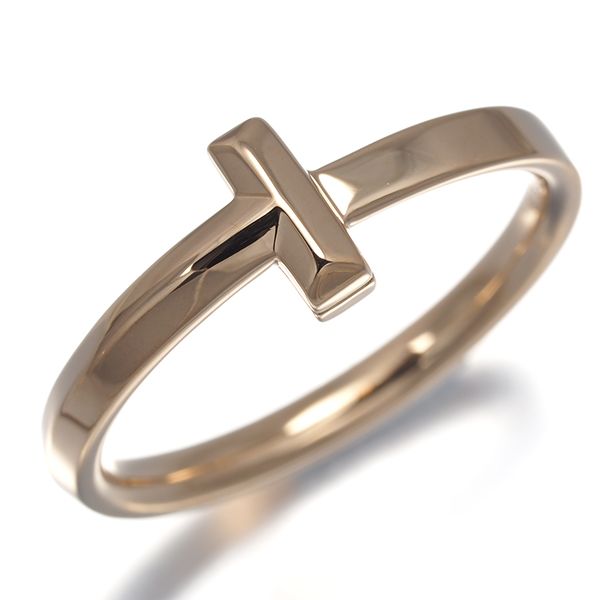 Tiffany Ring T 19 K18Pg #196478