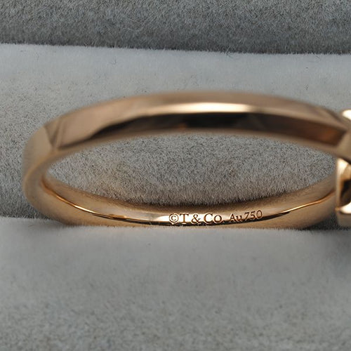 Tiffany Ring T 19 K18Pg #196478