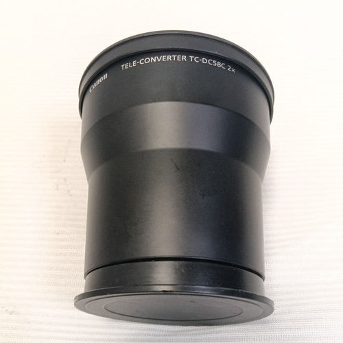 Canon Conversion Converter Lenses Tc-Dc58C 2X Wc-Dc58B 0.75X