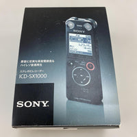 Sony Ic Recorders Voice 11)Sony Icd-Sx1000