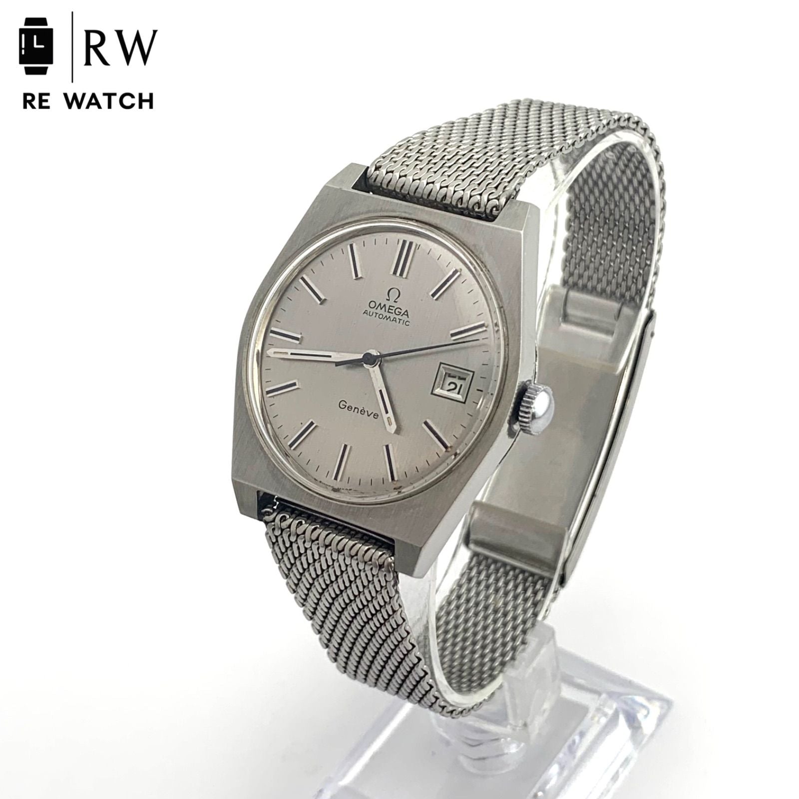 Omega Automatic Winding Clock Geneve