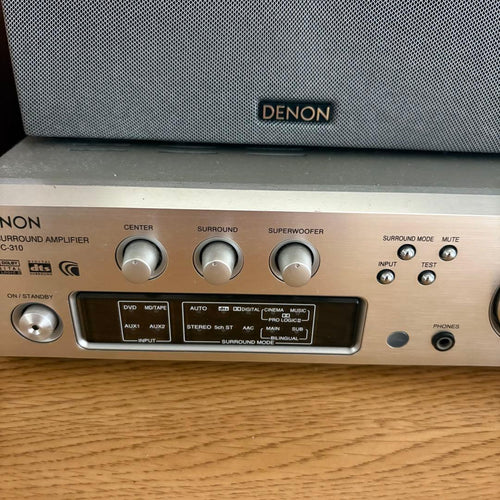 Denon Surround Speakers, Rear Soundbars Avc-310 5.1