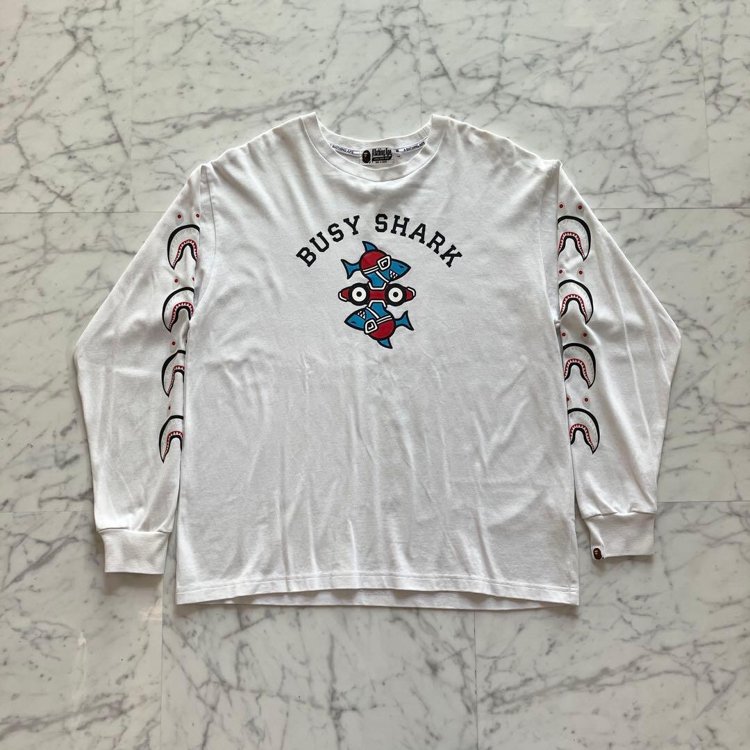 A Bathing Ape 7 Minutes, Long -Sleeved Cut -And -Sew T