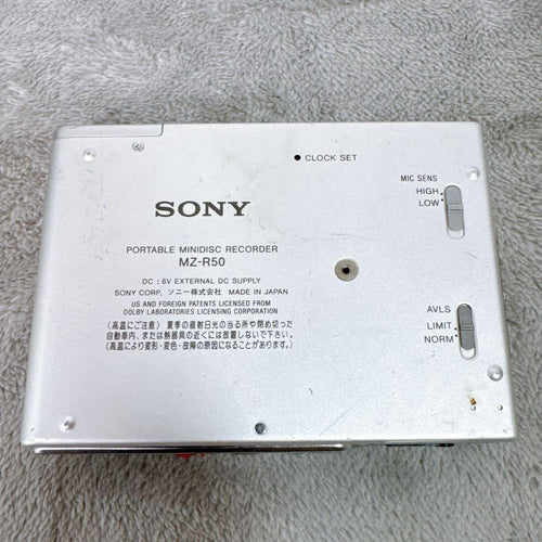 Sony Portable Md Players D40 Mz-R50 Walkman
