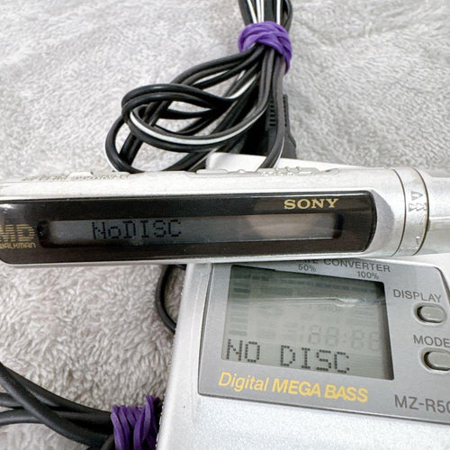 Sony Portable Md Players D40 Mz-R50 Walkman