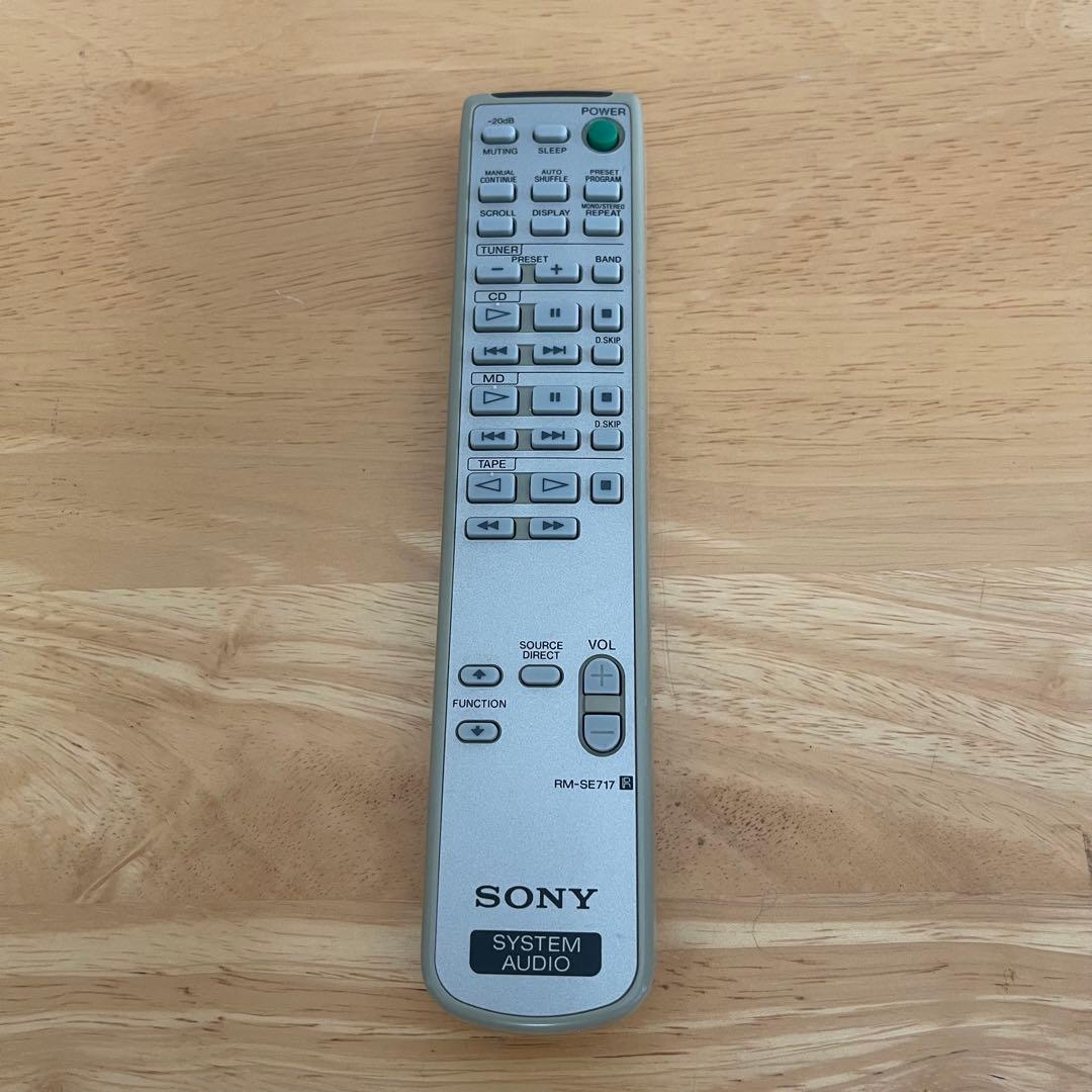 Sony Cd, Md Cassette Decks Dhc-Md717 Cdmd3