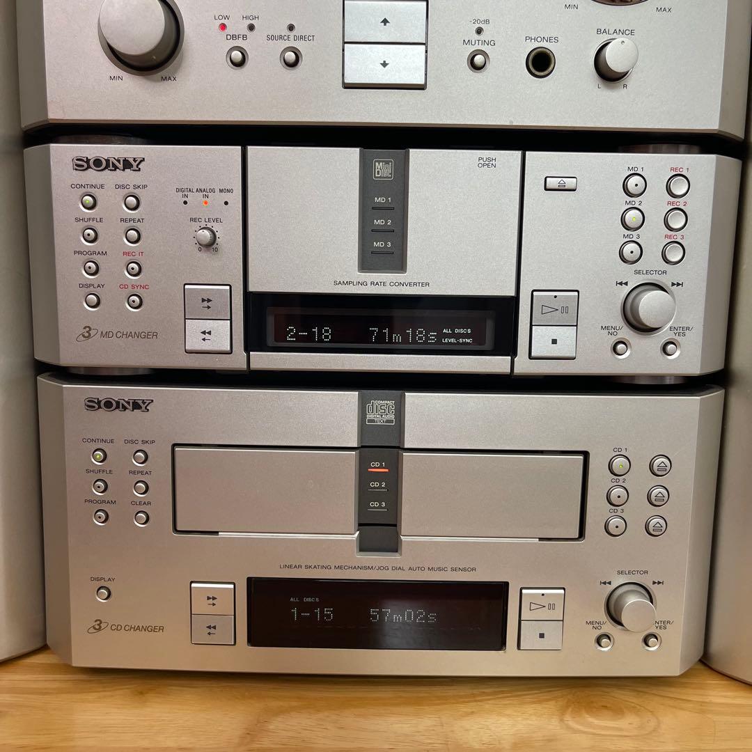 Sony Cd, Md Cassette Decks Dhc-Md717 Cdmd3