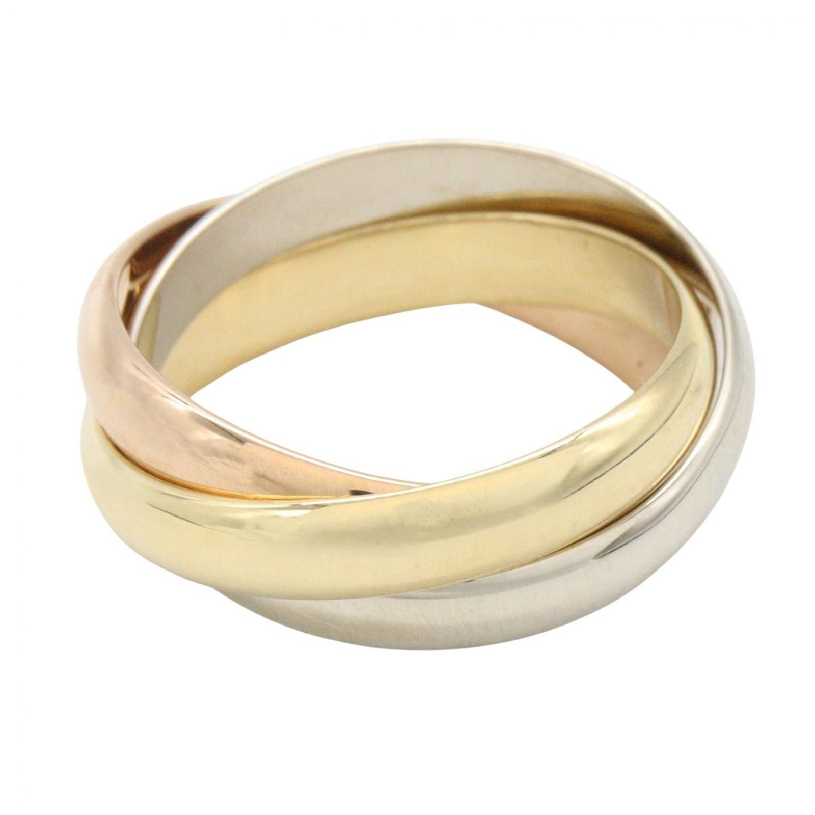 Cartier Ring K18 K18Wg Used A