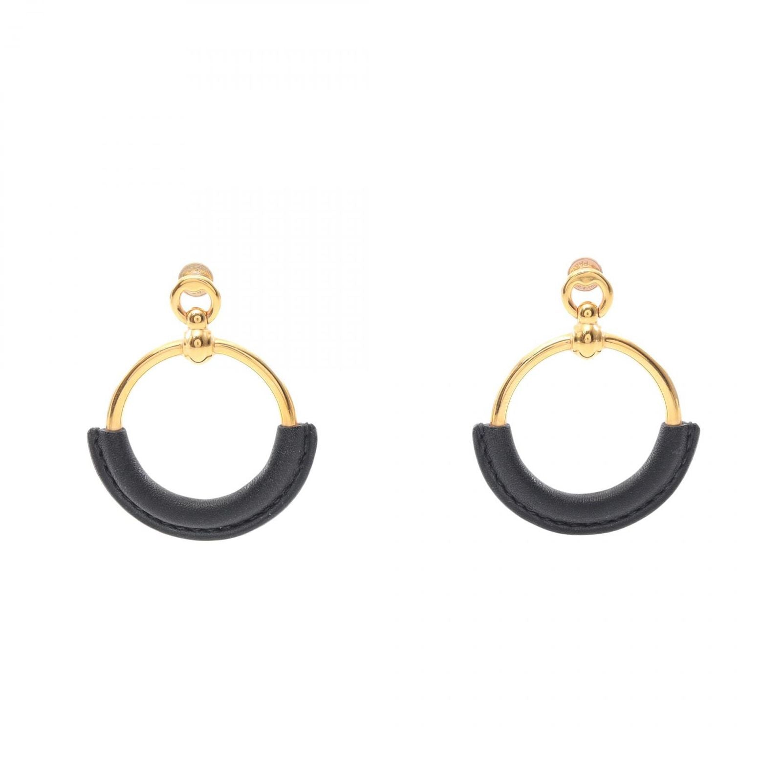 Hermes Earrings (For One Ear) Gp Used B