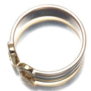 Cartier Ring 2C C C2 Sm 51 K18Yg/Wg/Pg #194928