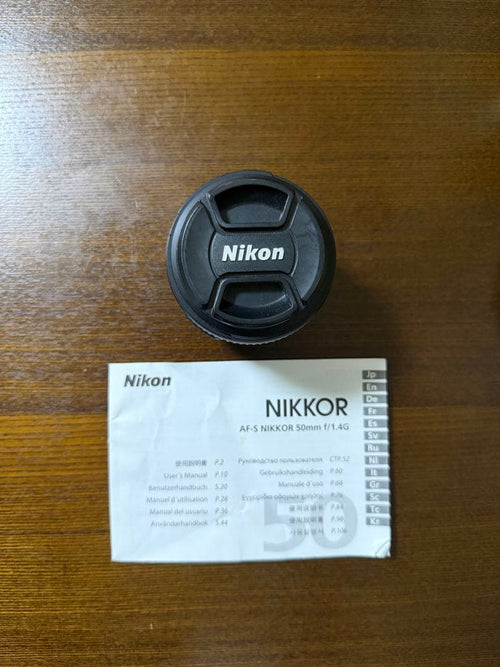 Nikon Prime Lenses Af-S Nikkor F/1.4G
