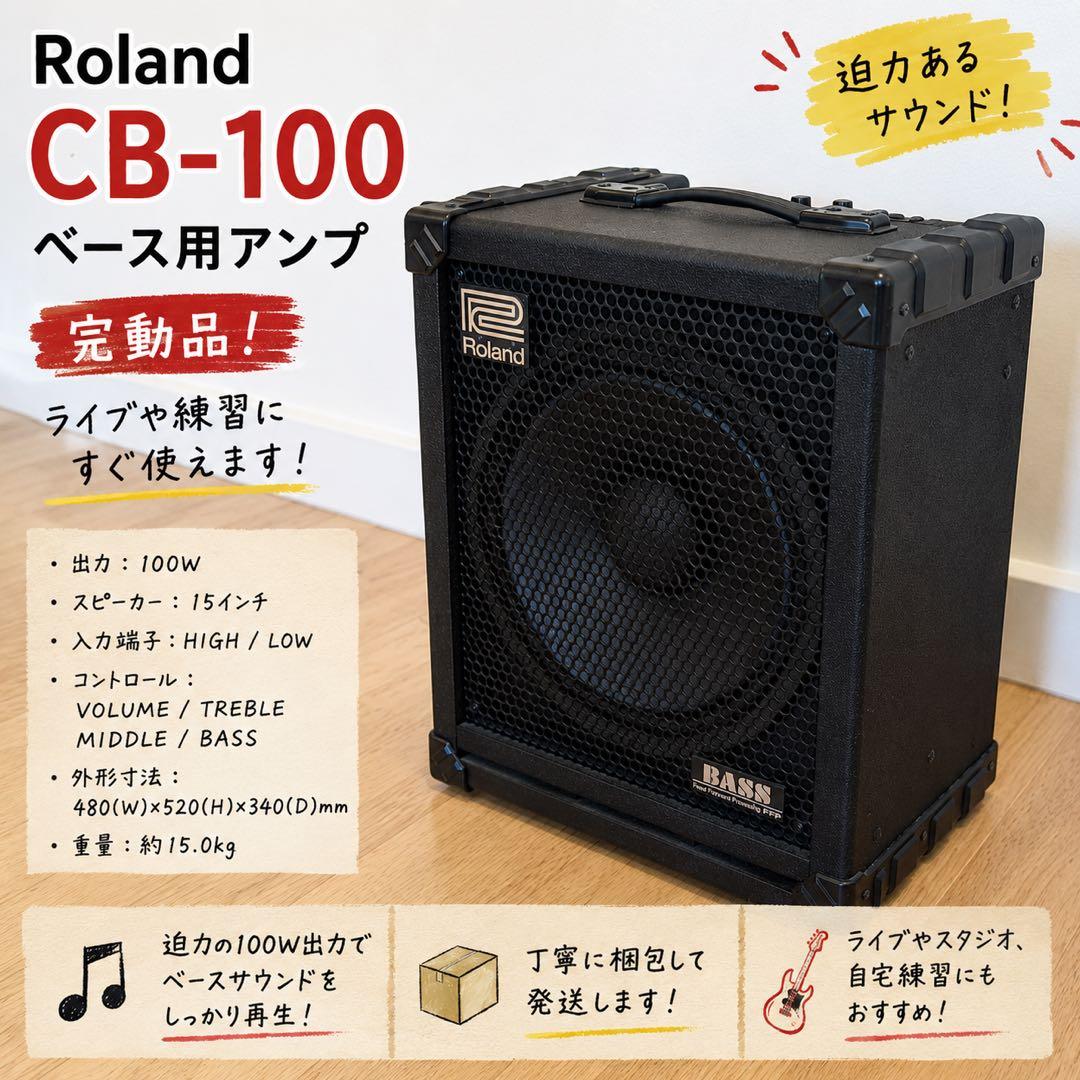Roland Bass Amps Cube-100 100W