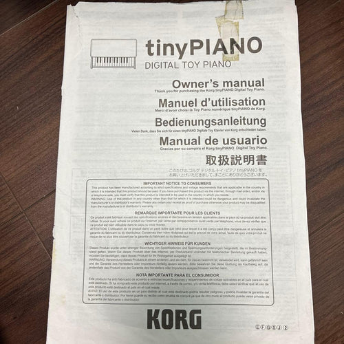 Korg Keyboards Digital Pianos Tinypiano
