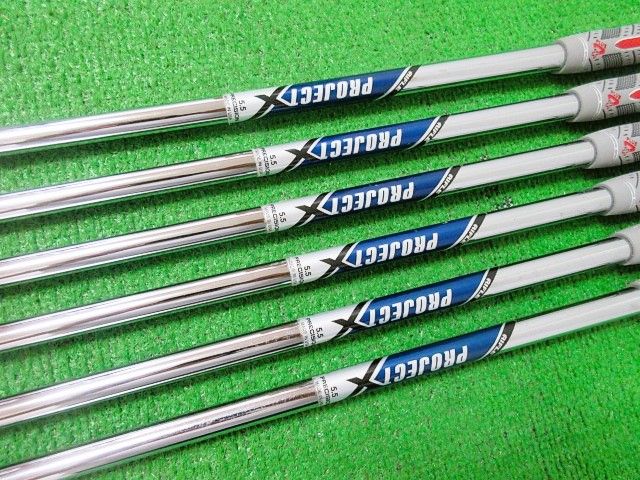Iron Set Jp Mb712 6 #5-Pw Project-X 5.5(S)