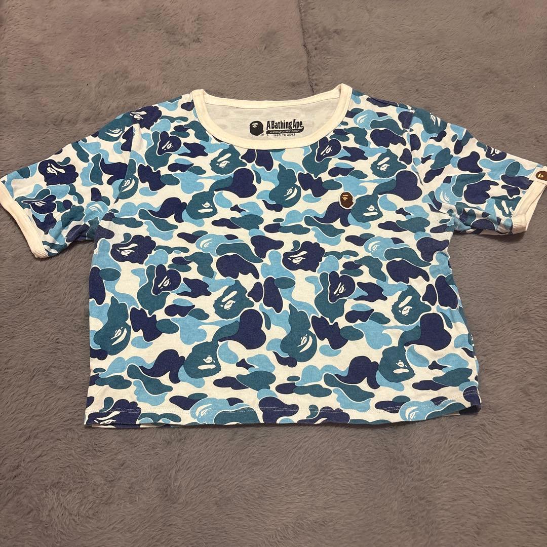 A Bathing Ape Short-Sleeve Abc Camo Trim Tee