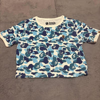 A Bathing Ape Short-Sleeve Abc Camo Trim Tee
