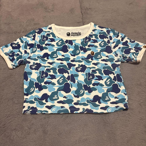 A Bathing Ape Short-Sleeve Abc Camo Trim Tee