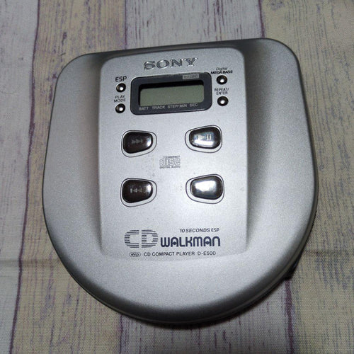 Portable Cd Players Sony Walkman D-E500