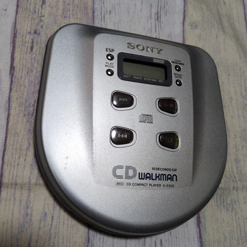 Portable Cd Players Sony Walkman D-E500