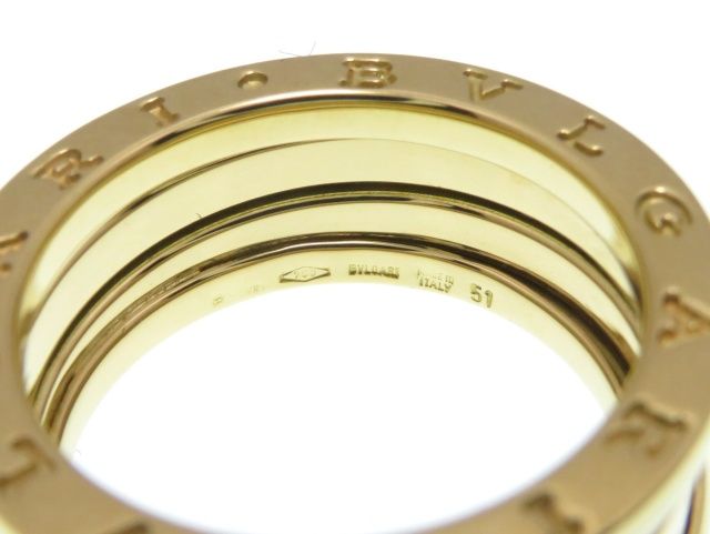 Bvlgari Ring B-Zero1R/Yg/ 9.8G/#51 S K18 K18Yg 431