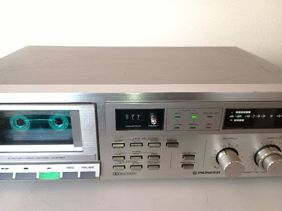 Pioneer Cd Md Cassette Deck Ct-520
