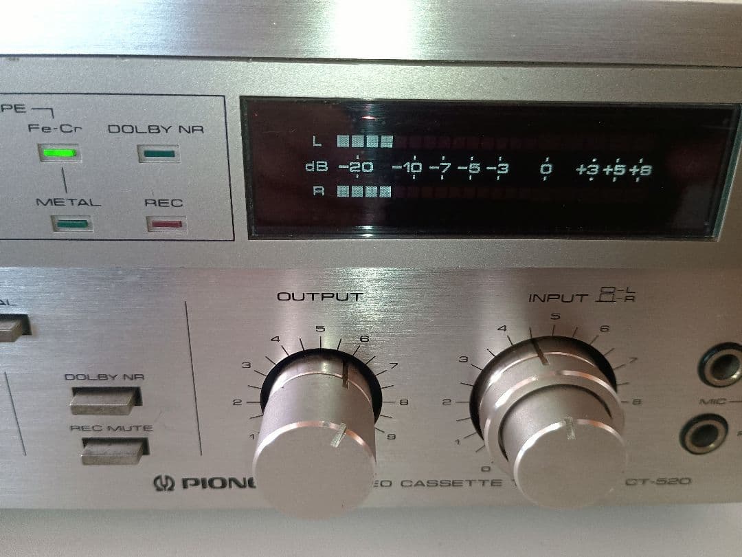 Pioneer Cd Md Cassette Deck Ct-520