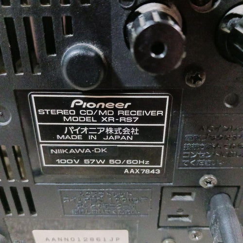 Mini Component Systems Pioneer Xr-Rs7