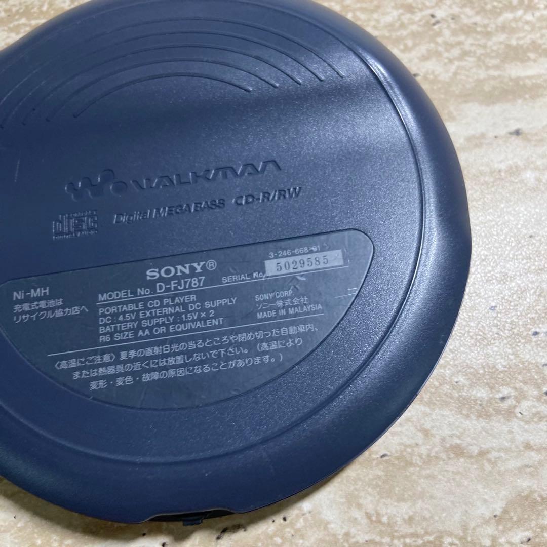 Sony Portable Cd Players D-Fj787 7918