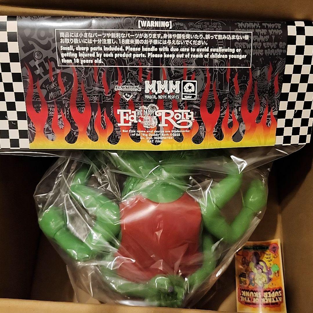 American Comics Mxmxm Black Book Toy Asura Rat Fink Og