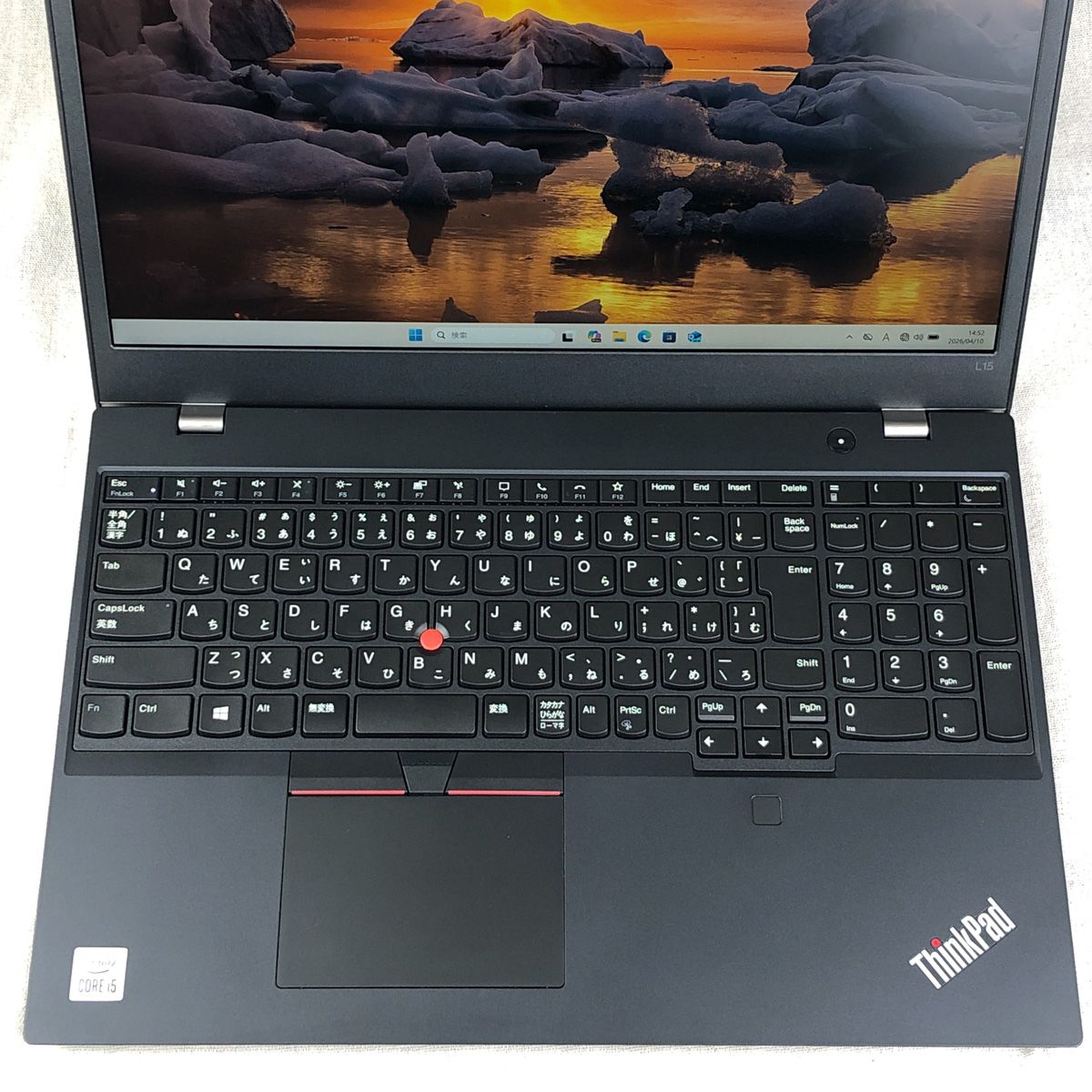 Lenovo Windows Notebook Body Thinkpad L15 Gen 1 I5-10310U 16Gb Ssd256Gb