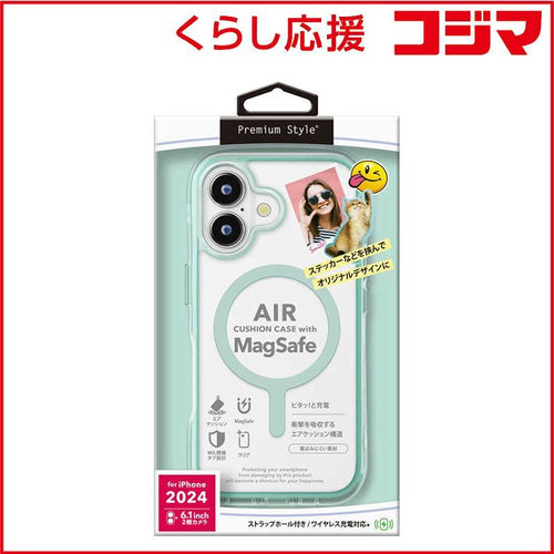 Pga Soft Hard Case Iphone 16(6.1 )Magsafe Premium Style Pg-24Amgpta04Gr