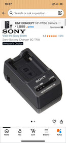 Digital Camera Chargers Sony Bc-Trw