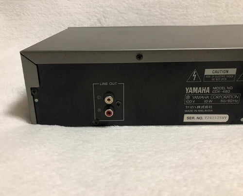Yamaha Cd Sacd Players Cdx-480