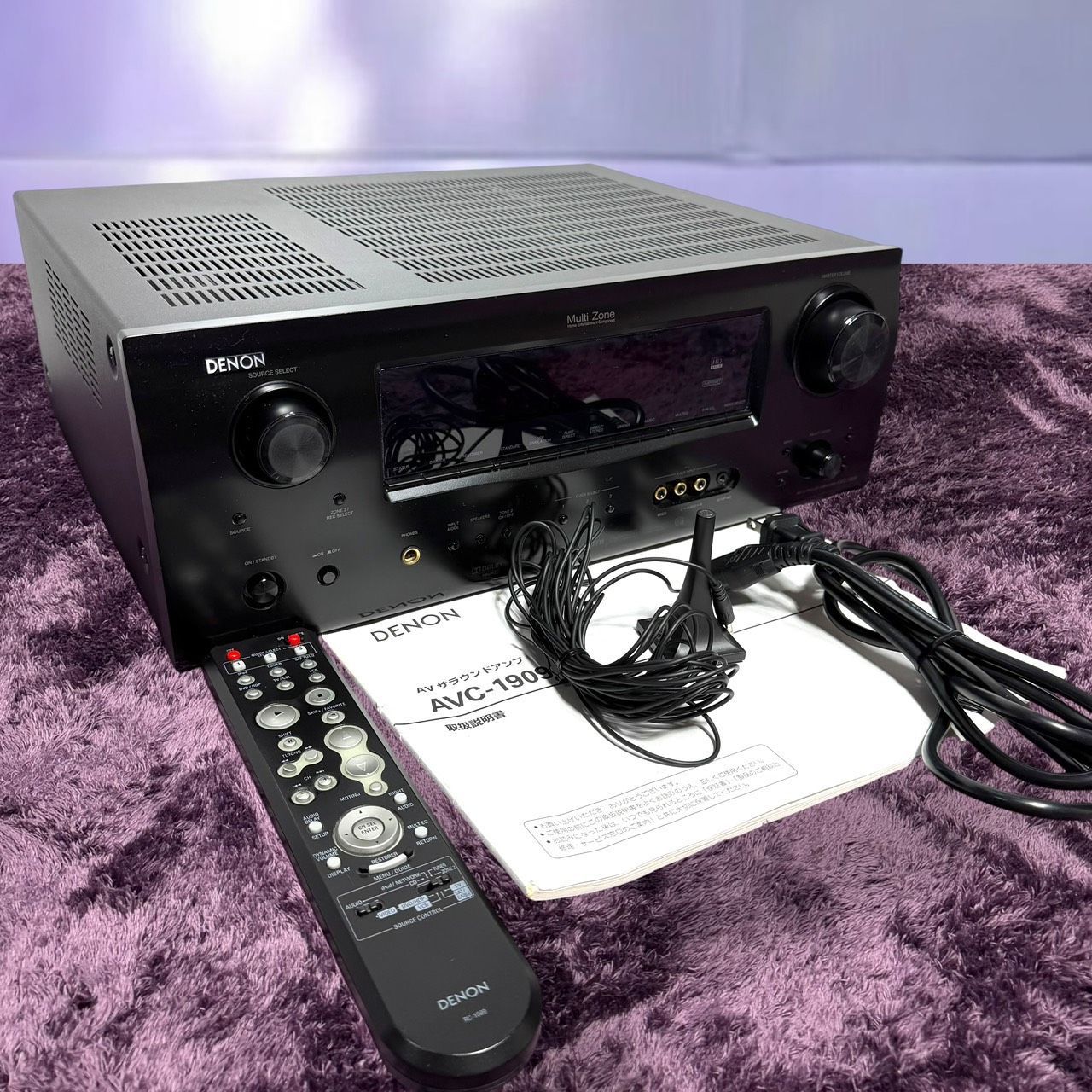 Denon Av Amplifier Avc-1909 K 7.1Ch 8