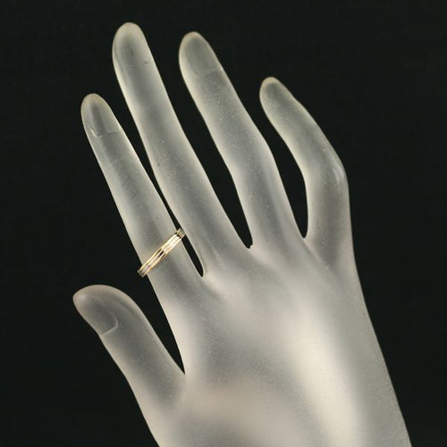 Cartier Ring 48 K18Yg/Wg/Pg #188570