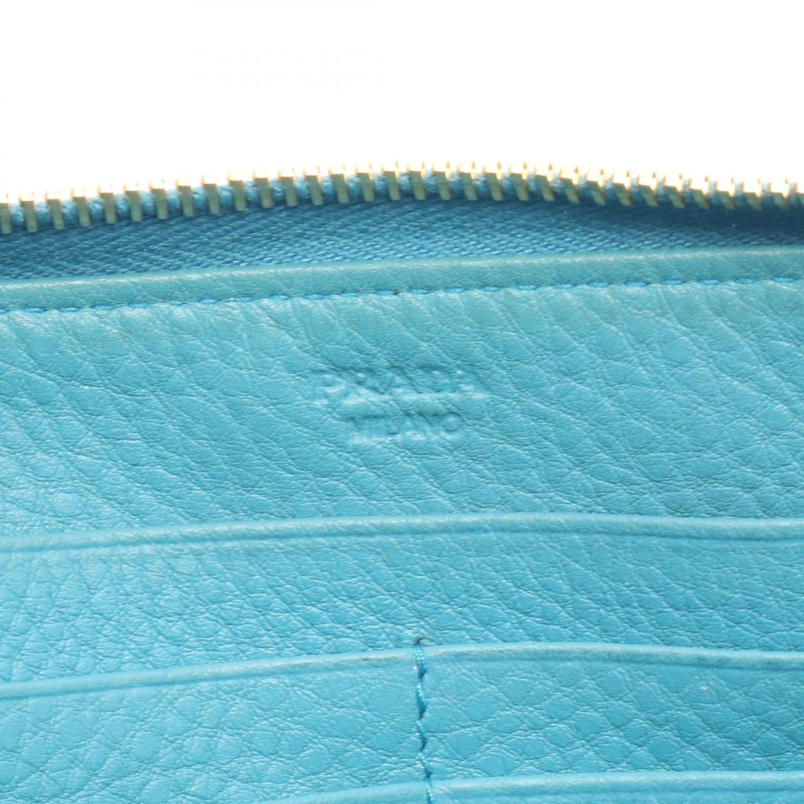 Prada Long Wallet Vit.Daino 1M0506 Used B