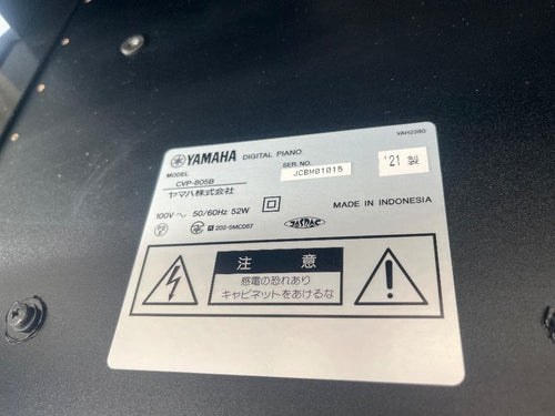Yamaha Keyboard Electronic Piano 85482 Cvp805B 2021