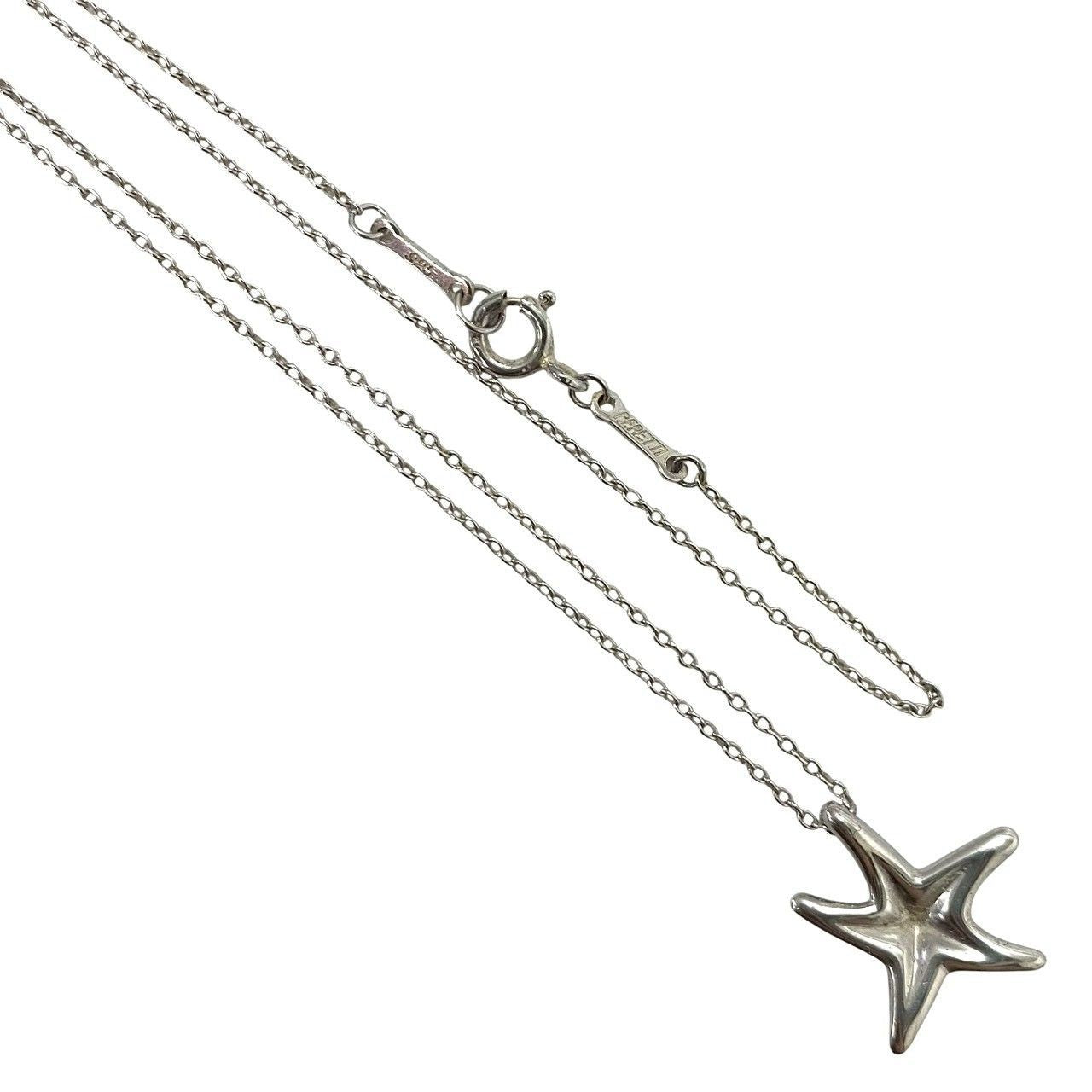 Tiffany Necklace Tiffany&Co. Elsa Peretti/ Sv925 Silver/ 3G (Mm-773)