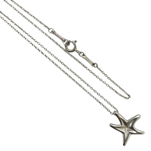 Tiffany Necklace Tiffany&Co. Elsa Peretti/ Sv925 Silver/ 3G (Mm-773)
