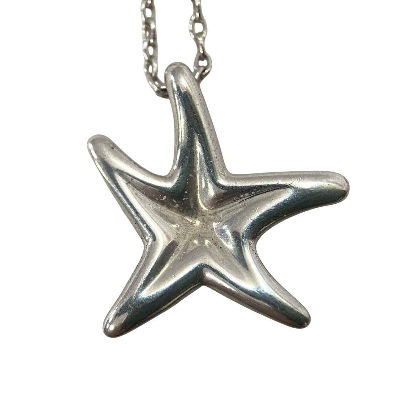 Tiffany Necklace Tiffany&Co. Elsa Peretti/ Sv925 Silver/ 3G (Mm-773)
