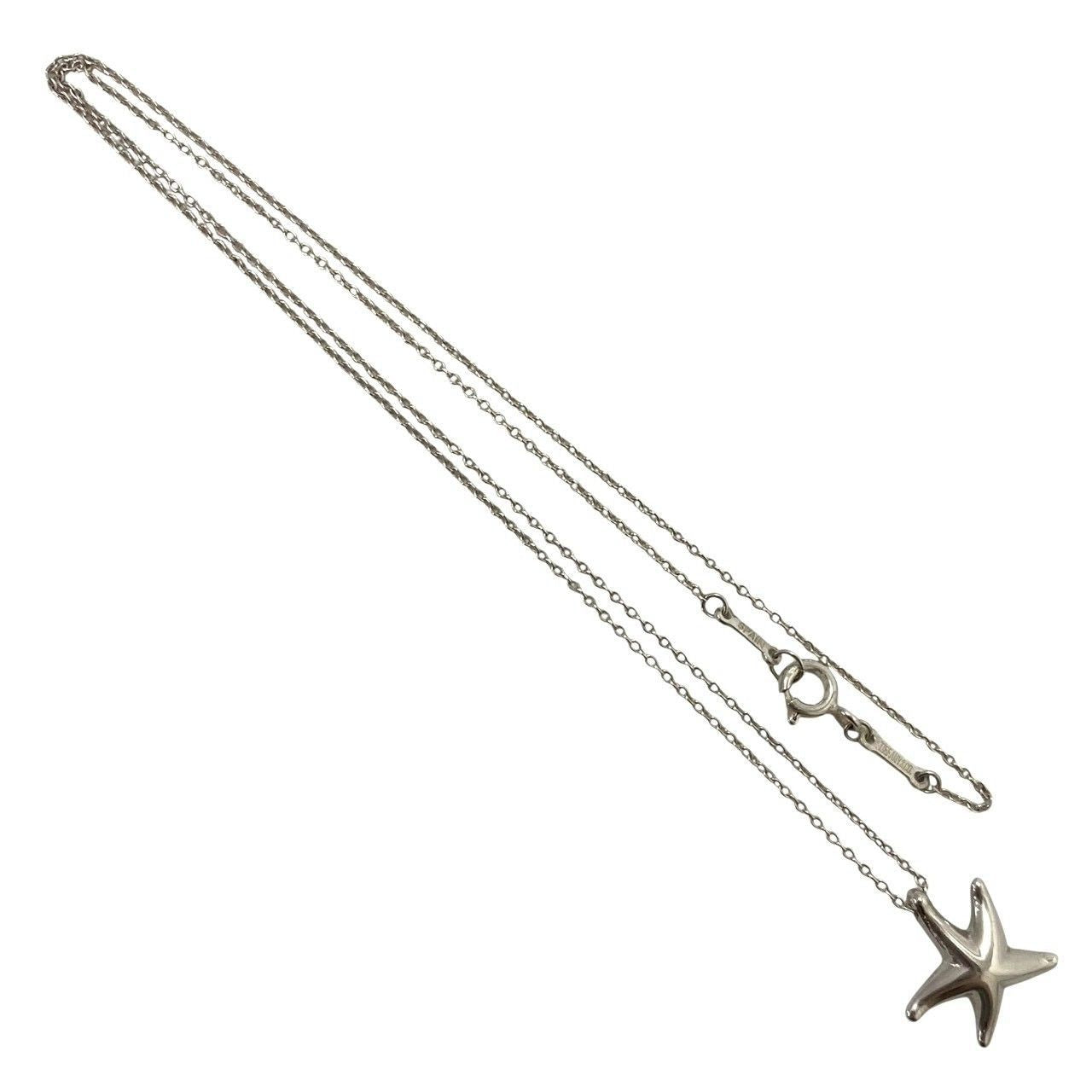 Tiffany Necklace Tiffany&Co. Elsa Peretti/ Sv925 Silver/ 3G (Mm-773)
