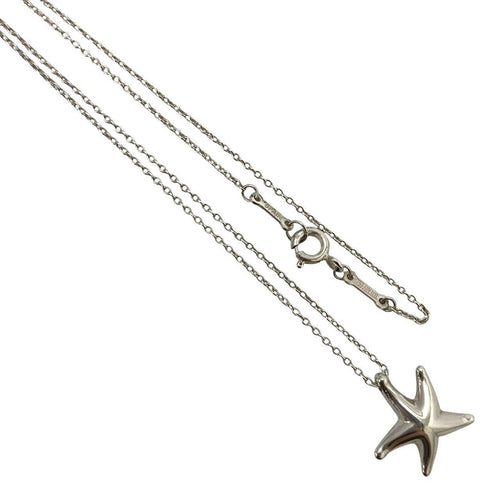 Tiffany Necklace Tiffany&Co. Elsa Peretti/ Sv925 Silver/ 3G (Mm-773)