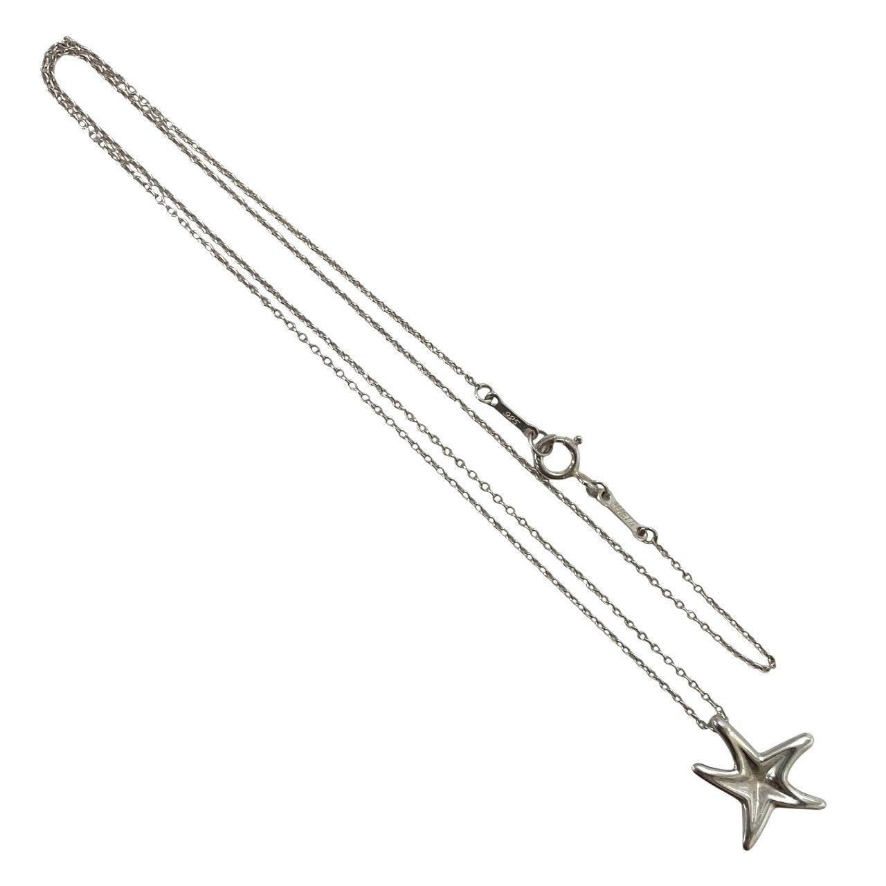 Tiffany Necklace Tiffany&Co. Elsa Peretti/ Sv925 Silver/ 3G (Mm-773)