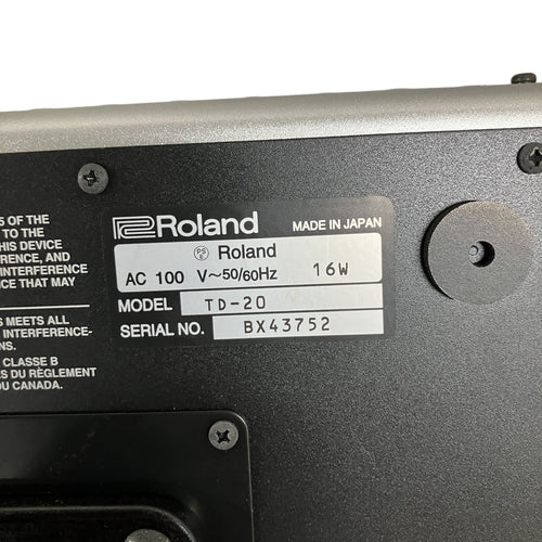 Electronic Drum Roland Td-20 V-Drums S11048764