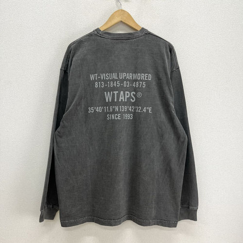 Wtaps 7 Minutes, Long -Sleeved Cut -And -Sew 24Aw 242Atdt-Csm09 Spec/Ls/Cotton